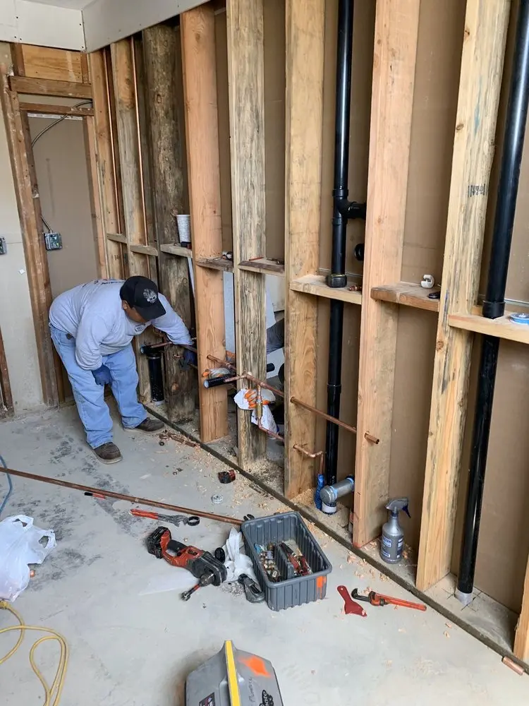 Commercial rough-in plumbing for Commercial Plumbing in Cherry Creek Country Club